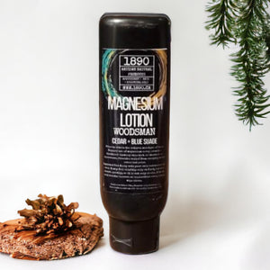 Magnesium Body Lotion (Lumberjack) Cedar + Blue Sage - 6oz