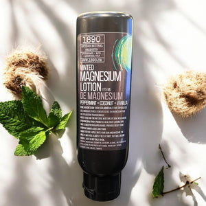 LIMITED EDITION: “Magnesium Body Lotion" - {Minted) Peppermint + Coconut + Vanilla - 6oz